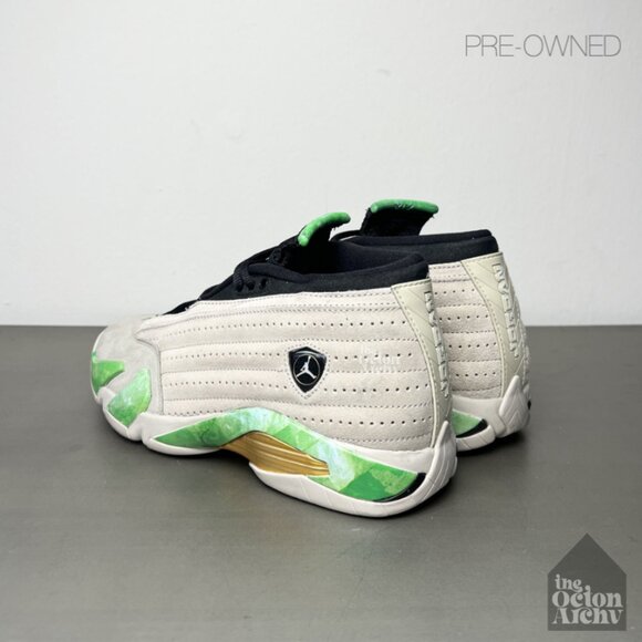 Women Size 9.5 Aleali May x Air Jordan 14 Retro Low SP Fortune DJ1034-200 Used - Picture 2 of 7